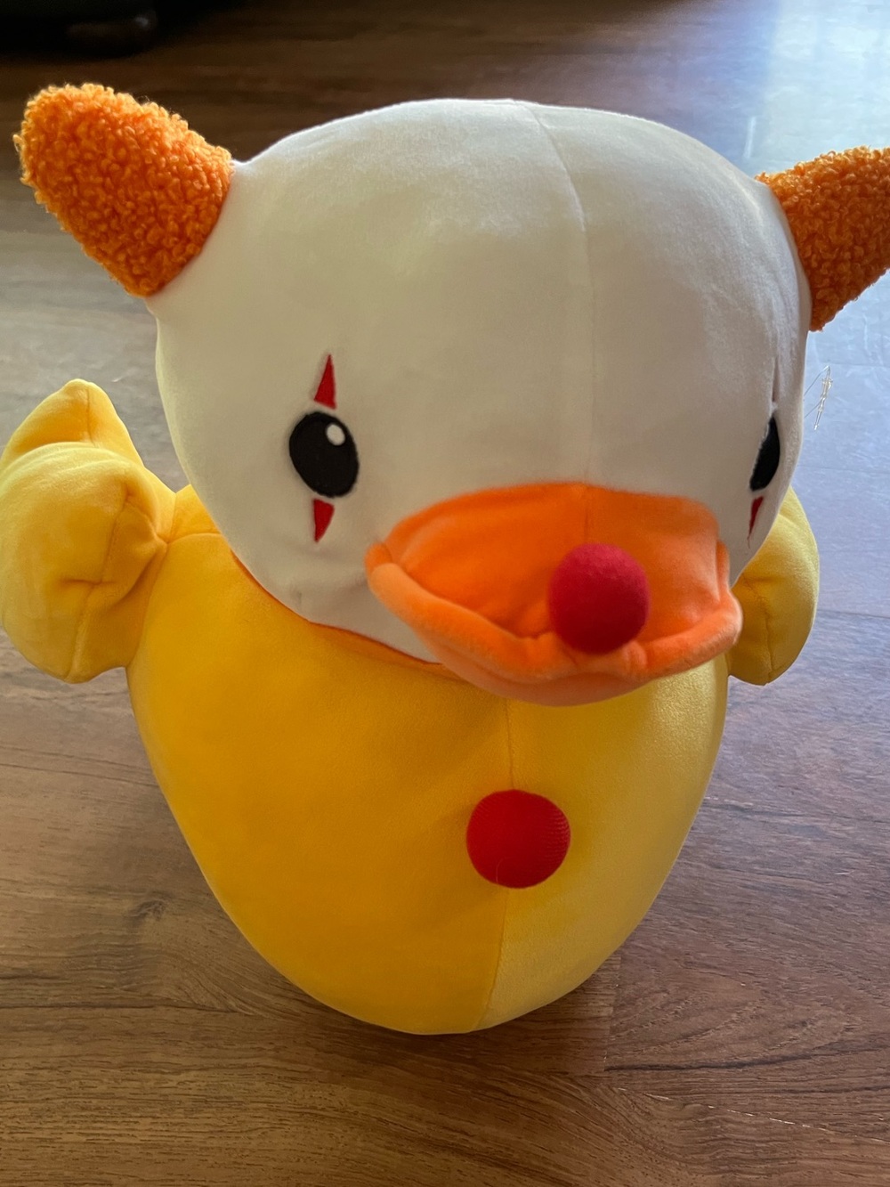 Halloween Quackerz Clown Duck 14" Plush Stuffed Animal